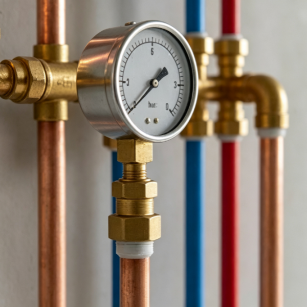 Hot Water Line Pressure Inspection