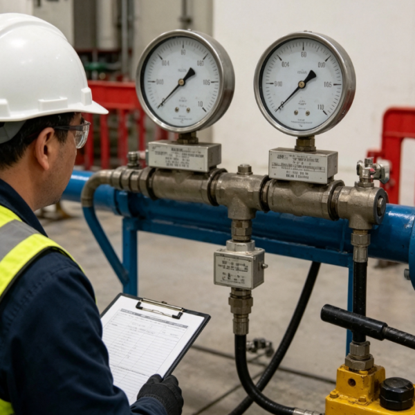 Water Pressure Test After Plumbing Installation